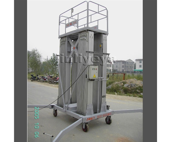 Four column aluminum alloy elevator